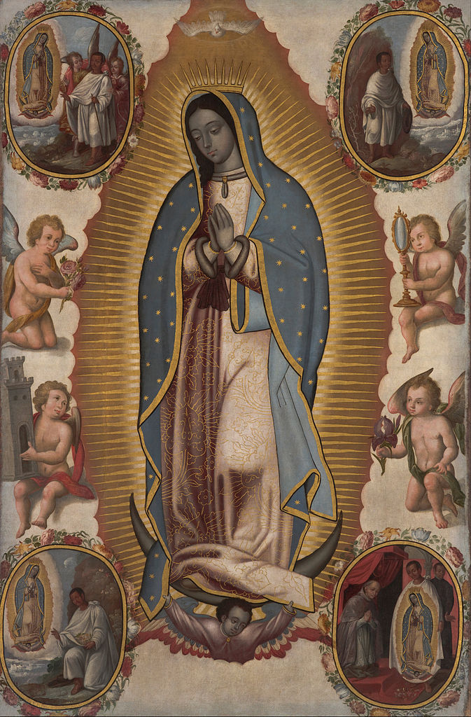The Virgin of Guadalupe, an incarnation of the divine feminine.
